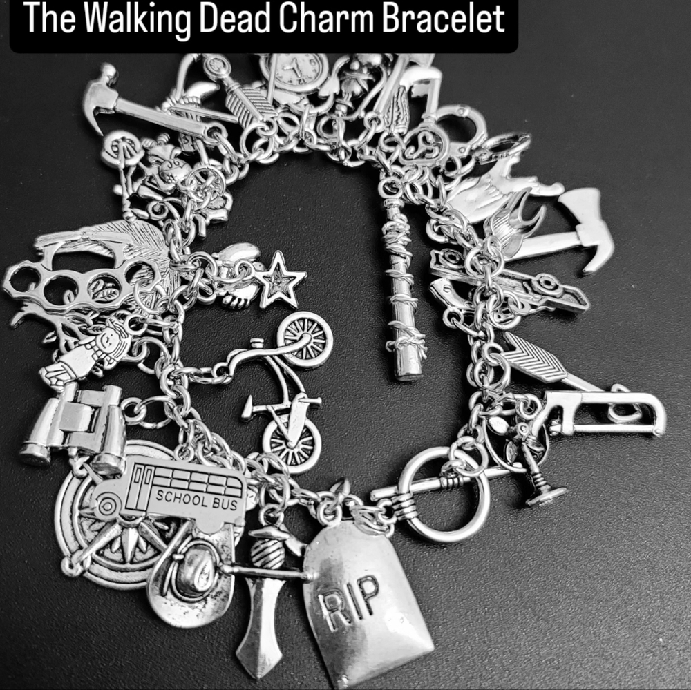The Walking Dead Inspired Charm Bracelet